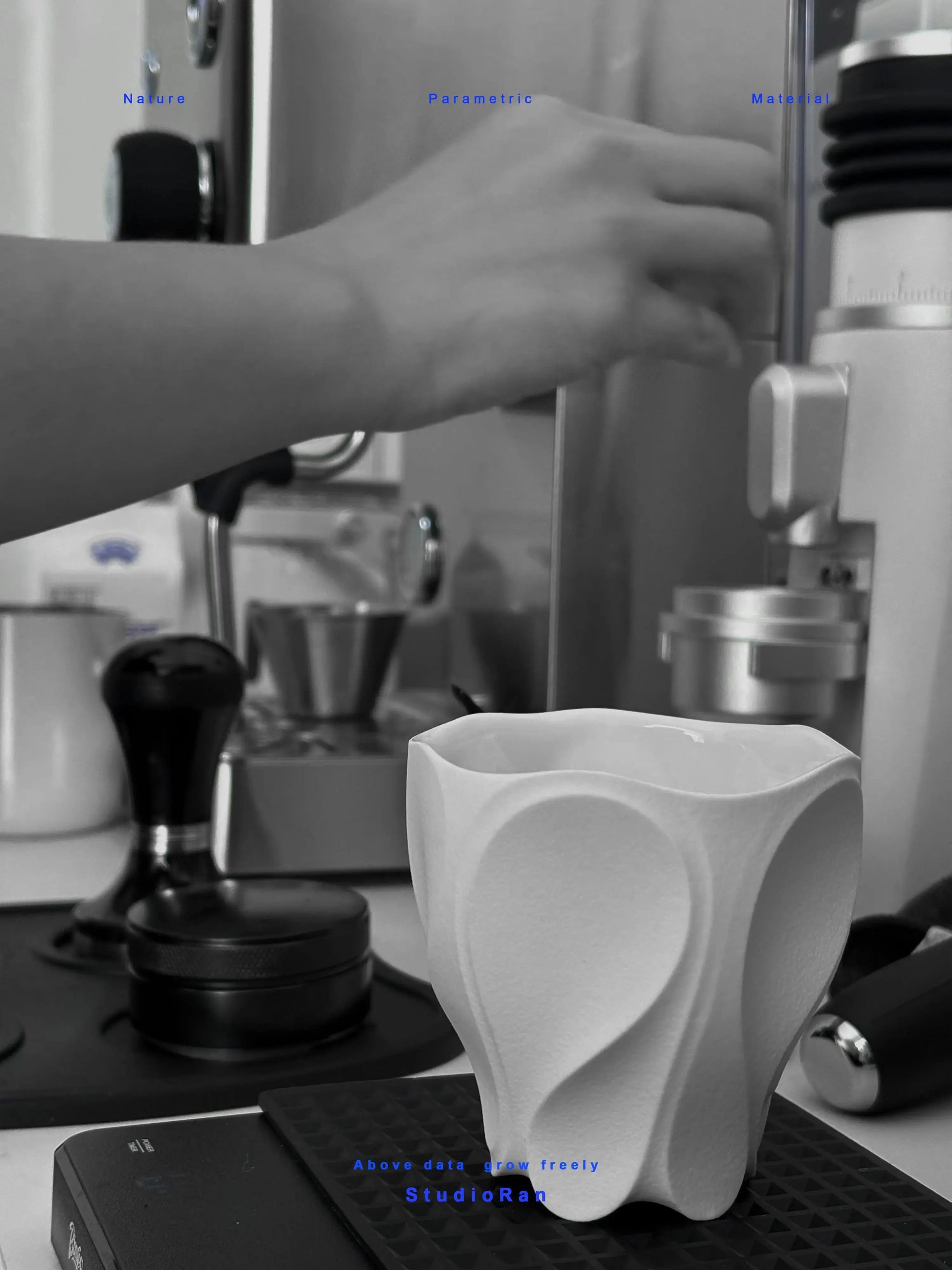  StudioRan CURVE 06 CERAMIC COFFEE CUP |  TROVE & TONE