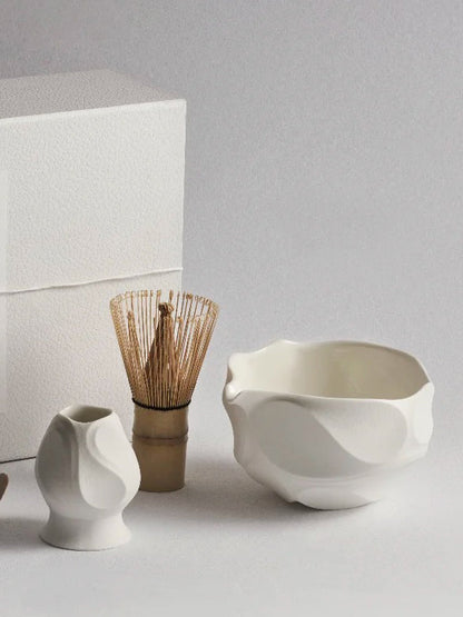  StudioRan CURVE 07 CERAMIC MATCHA BOWL |  TROVE & TONE
