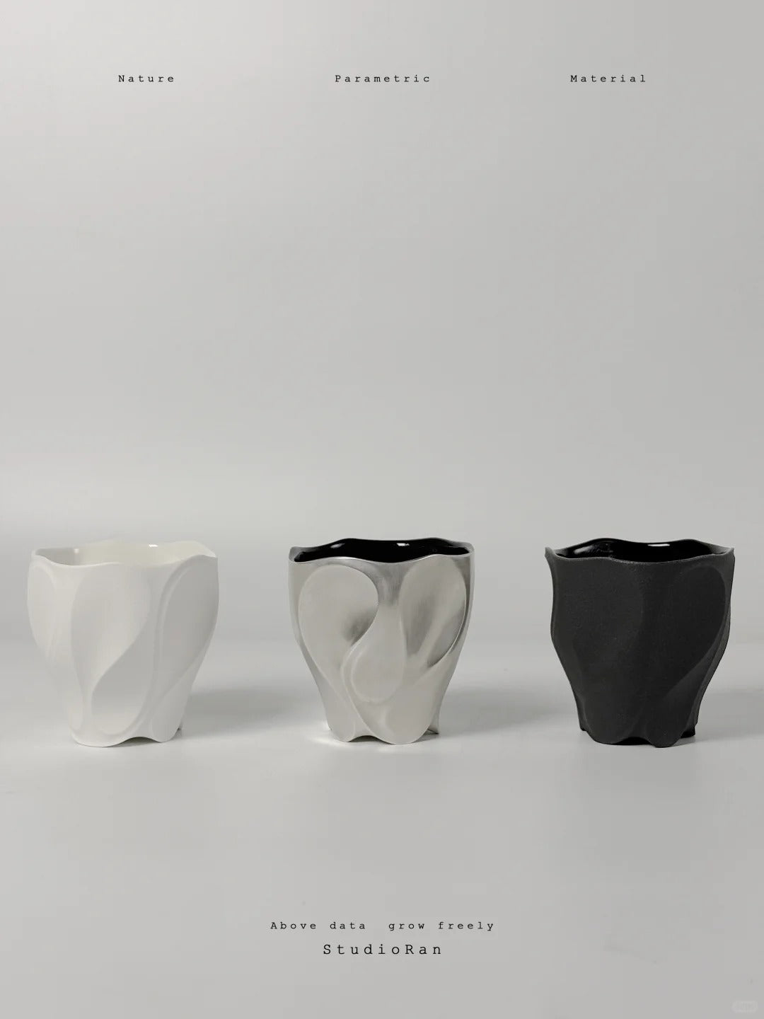 StudioRan CURVE 06 CERAMIC COFFEE CUP  |  TROVE & TONE
