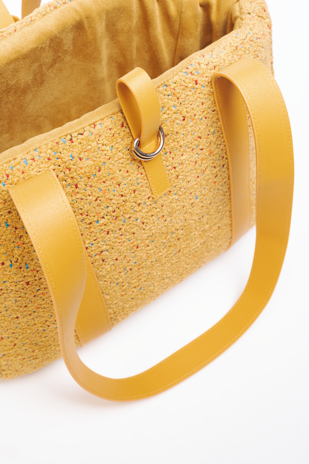 MINI TWEED PET TOTE BAG