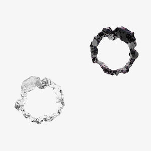 FOSSILIZED DIAMOND SHORT RING