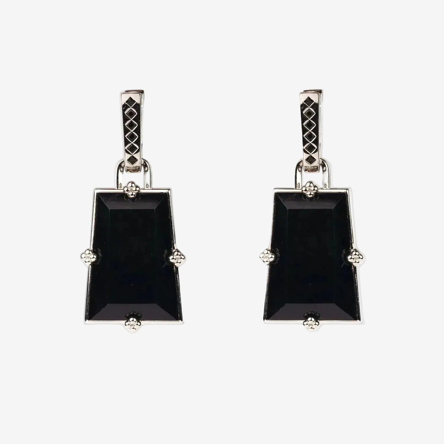  AESTH & UTIL FRAME MULTIWAY PENDANT HOOP EARRINGS |  TROVE & TONE