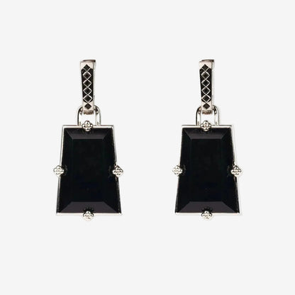  AESTH & UTIL FRAME MULTIWAY PENDANT HOOP EARRINGS |  TROVE & TONE