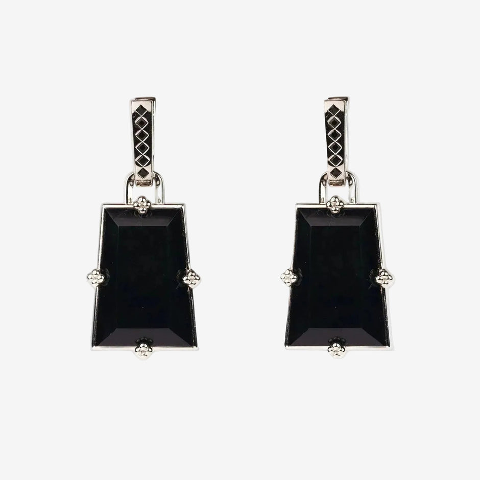  AESTH & UTIL FRAME MULTIWAY PENDANT HOOP EARRINGS |  TROVE & TONE