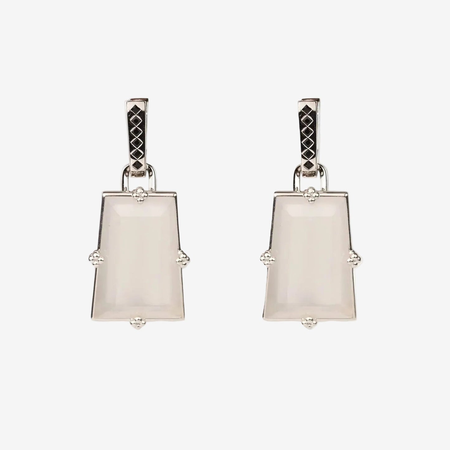  AESTH & UTIL FRAME MULTIWAY PENDANT HOOP EARRINGS |  TROVE & TONE