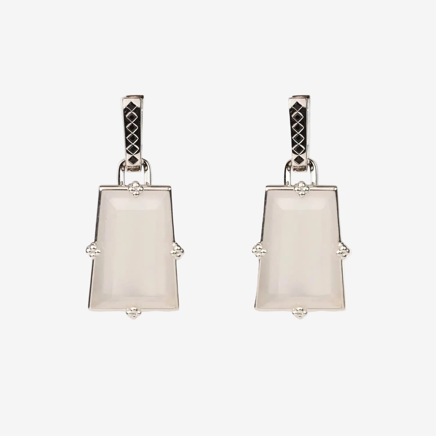  AESTH & UTIL FRAME MULTIWAY PENDANT HOOP EARRINGS |  TROVE & TONE