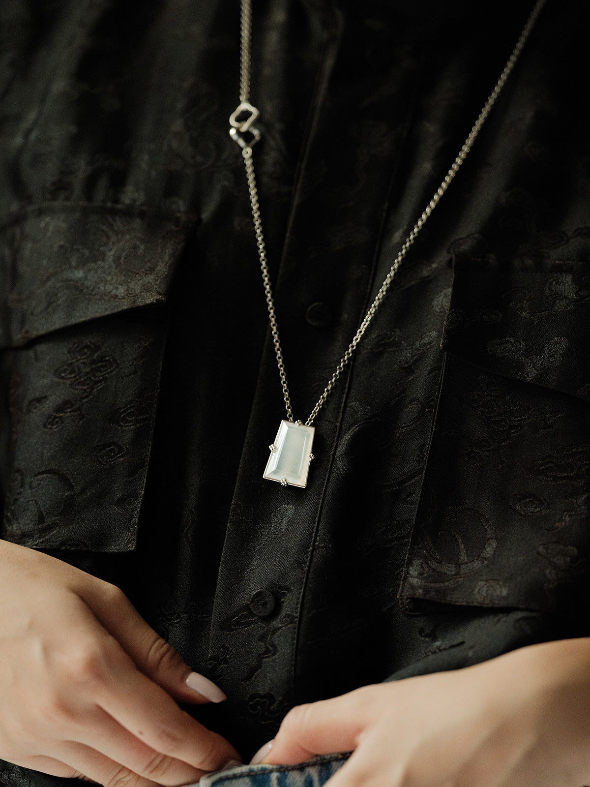  AESTH & UTIL FRAME MULTIWAY PENDANT NECKLACE |  TROVE & TONE
