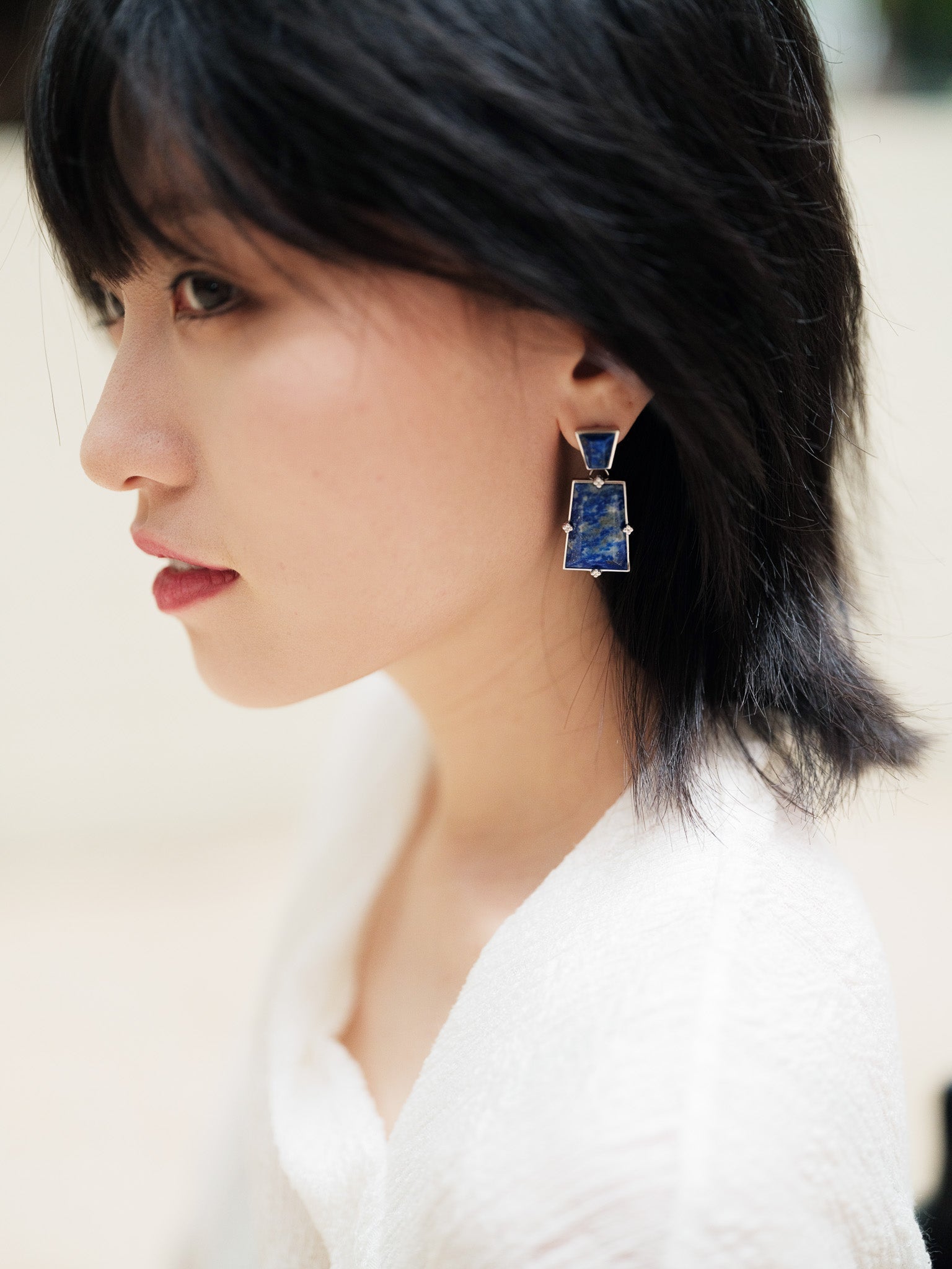  AESTH & UTIL FRAME MULTIWAY PENDANT STUD EARRINGS |  TROVE & TONE