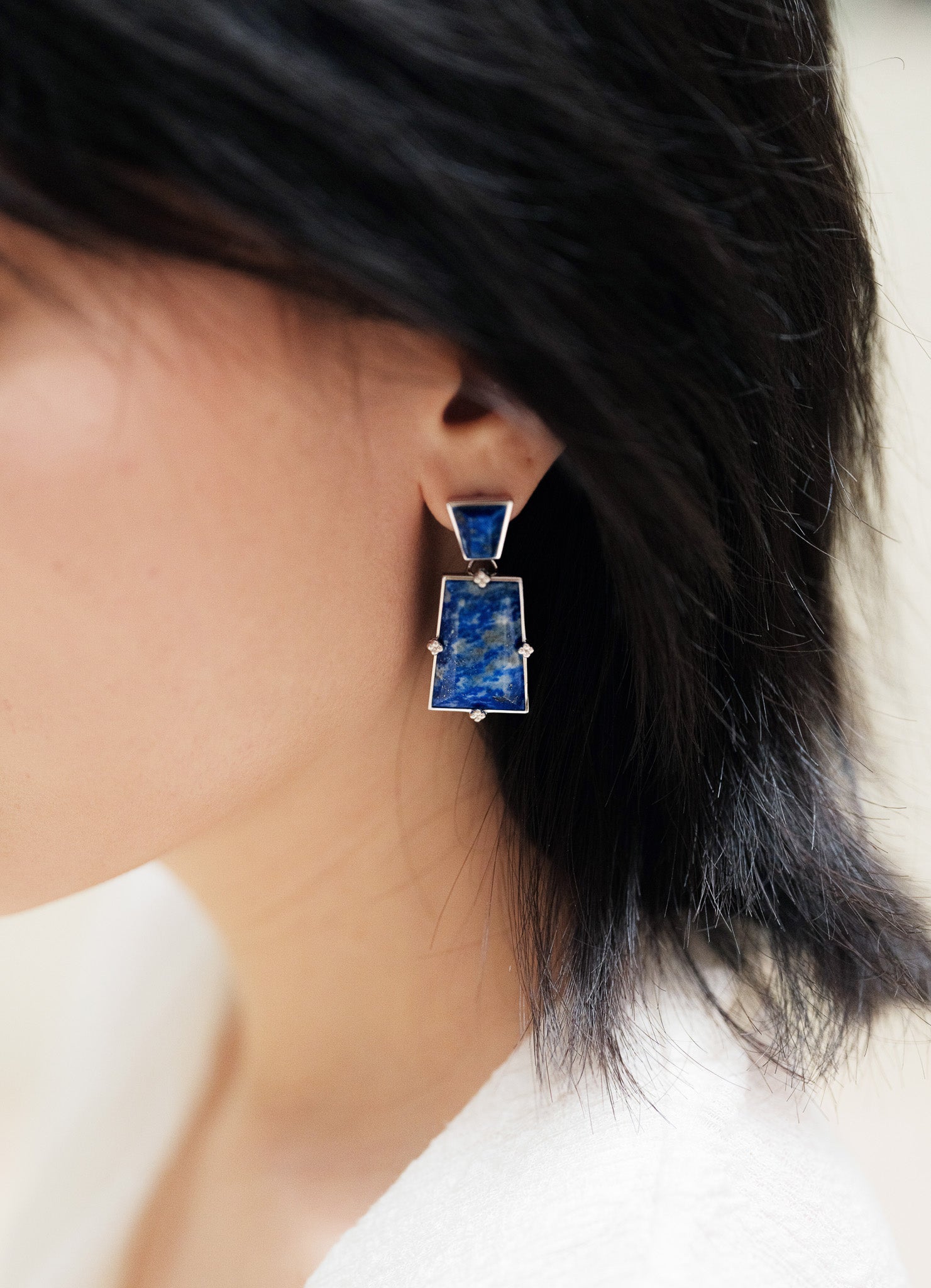  AESTH & UTIL FRAME MULTIWAY PENDANT STUD EARRINGS |  TROVE & TONE