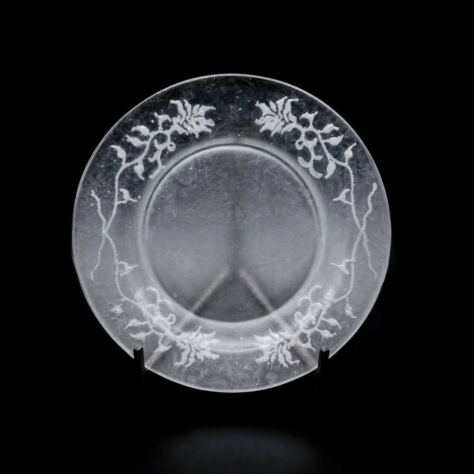  guAi Studio FROSTED GLASS PATE DE VERRE PLATE 01 |  TROVE & TONE