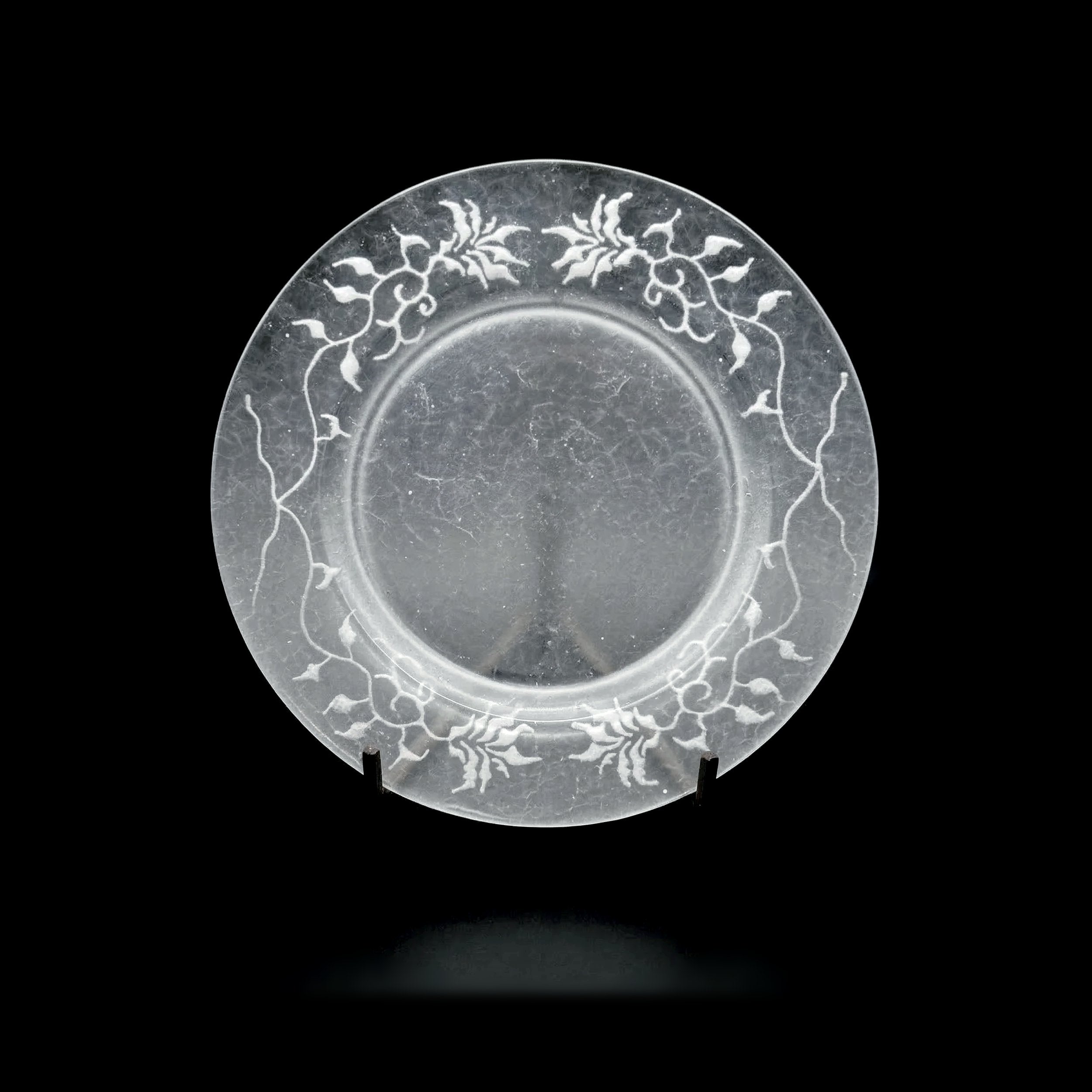  guAi Studio FROSTED GLASS PATE DE VERRE PLATE 01 |  TROVE & TONE