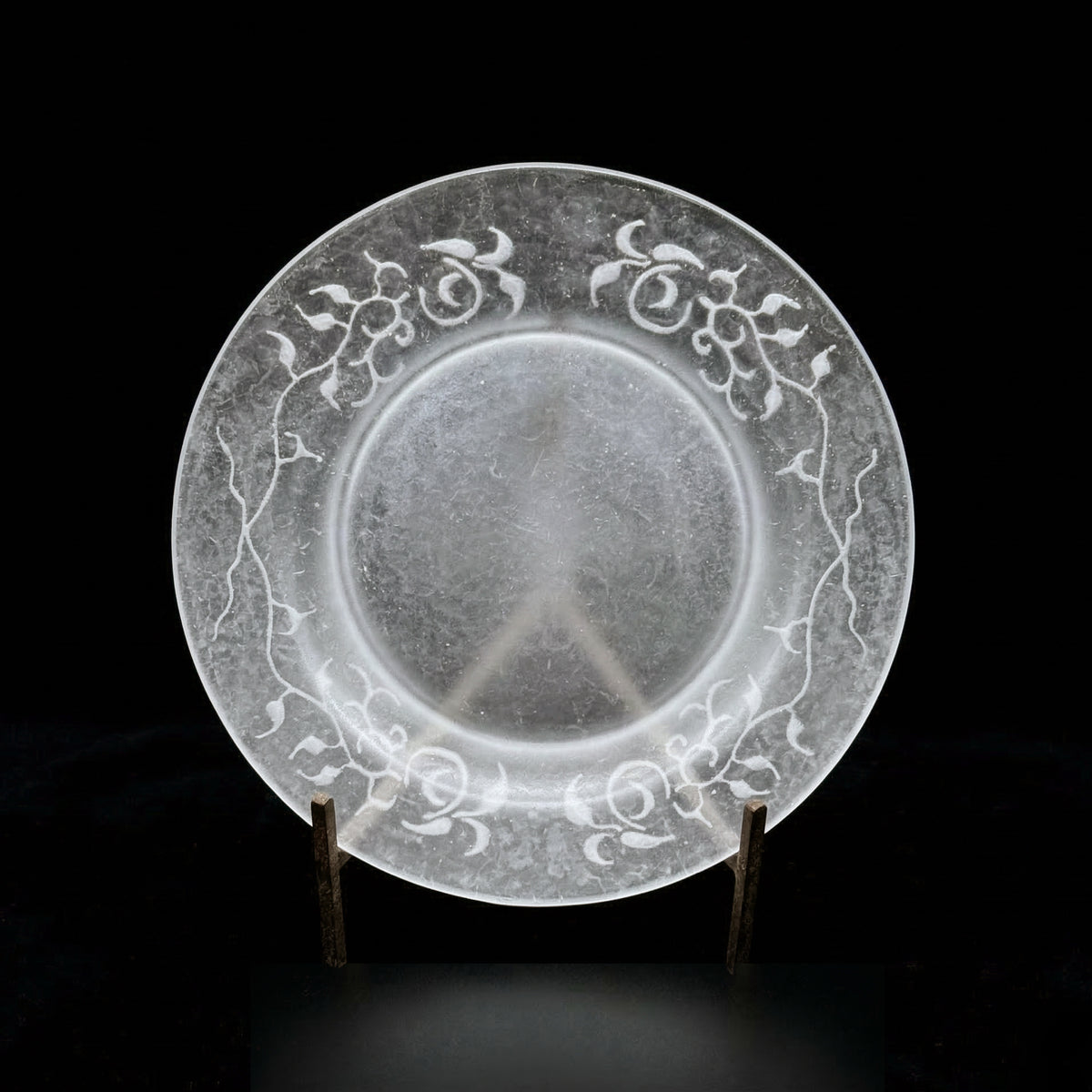  guAi Studio FROSTED GLASS PATE DE VERRE PLATE 02 |  TROVE & TONE