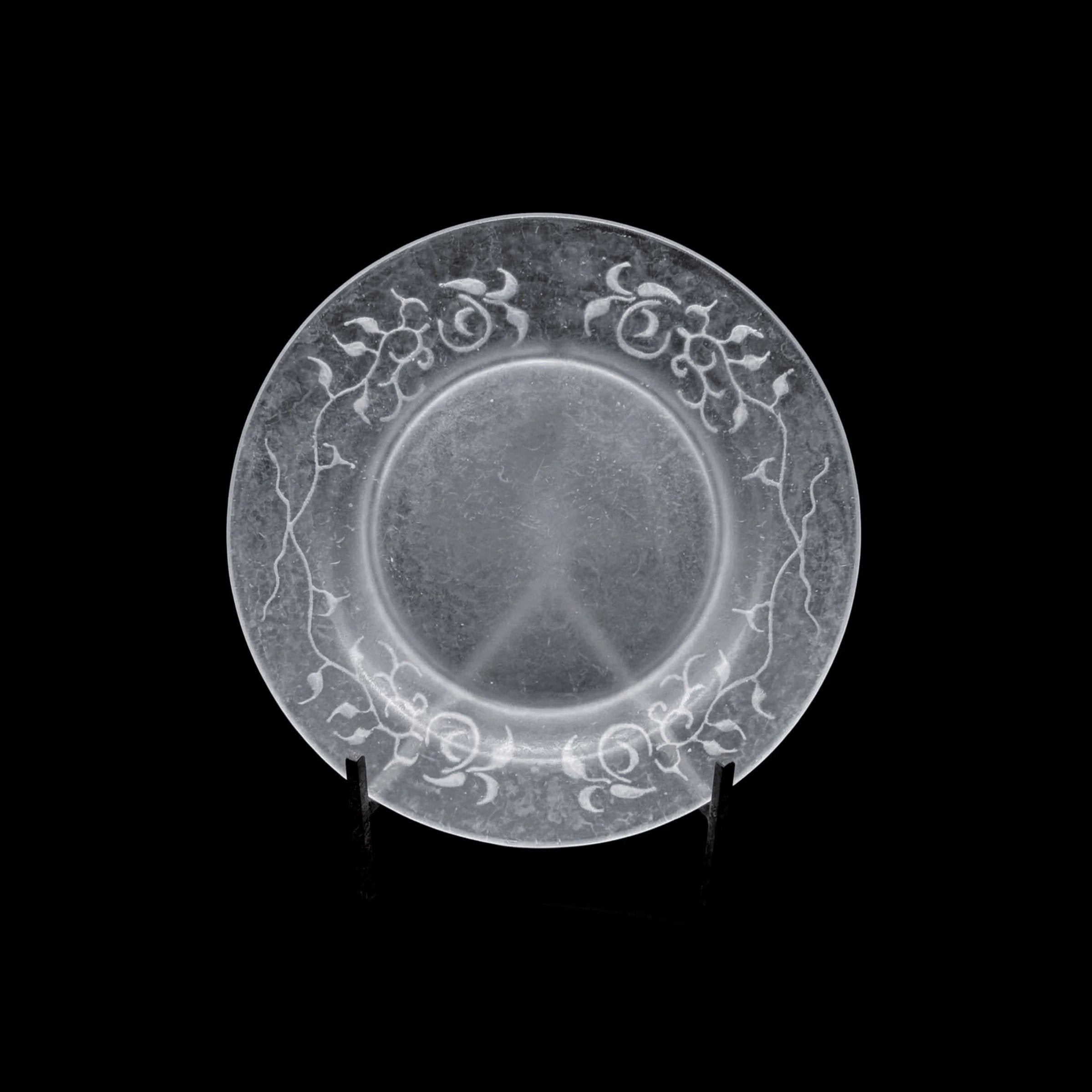  guAi Studio FROSTED GLASS PATE DE VERRE PLATE 02 |  TROVE & TONE