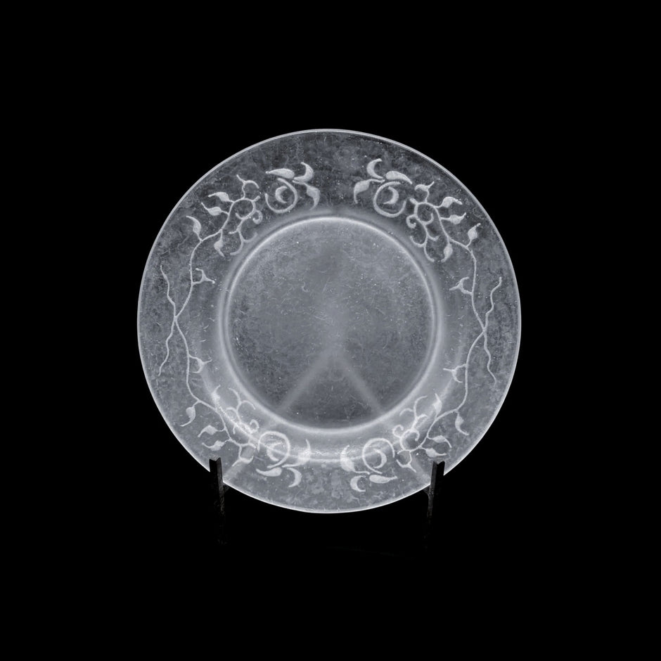  guAi Studio FROSTED GLASS PATE DE VERRE PLATE 02 |  TROVE & TONE