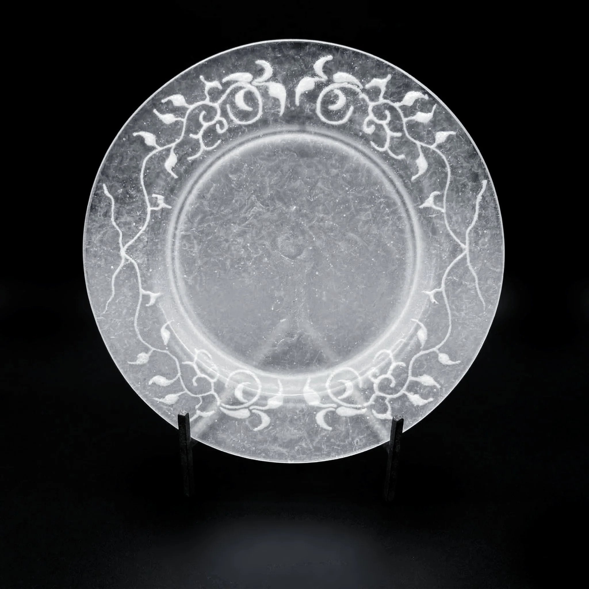  guAi Studio FROSTED GLASS PATE DE VERRE PLATE 02 |  TROVE & TONE