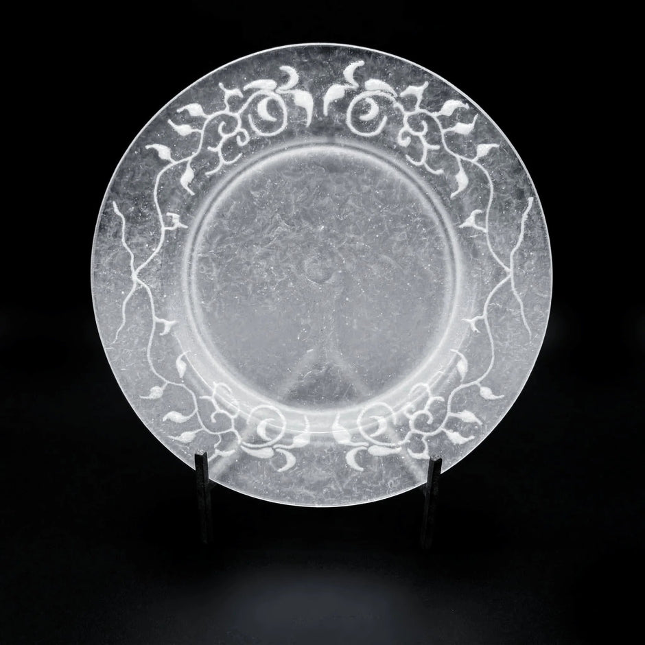  guAi Studio FROSTED GLASS PATE DE VERRE PLATE 02 |  TROVE & TONE