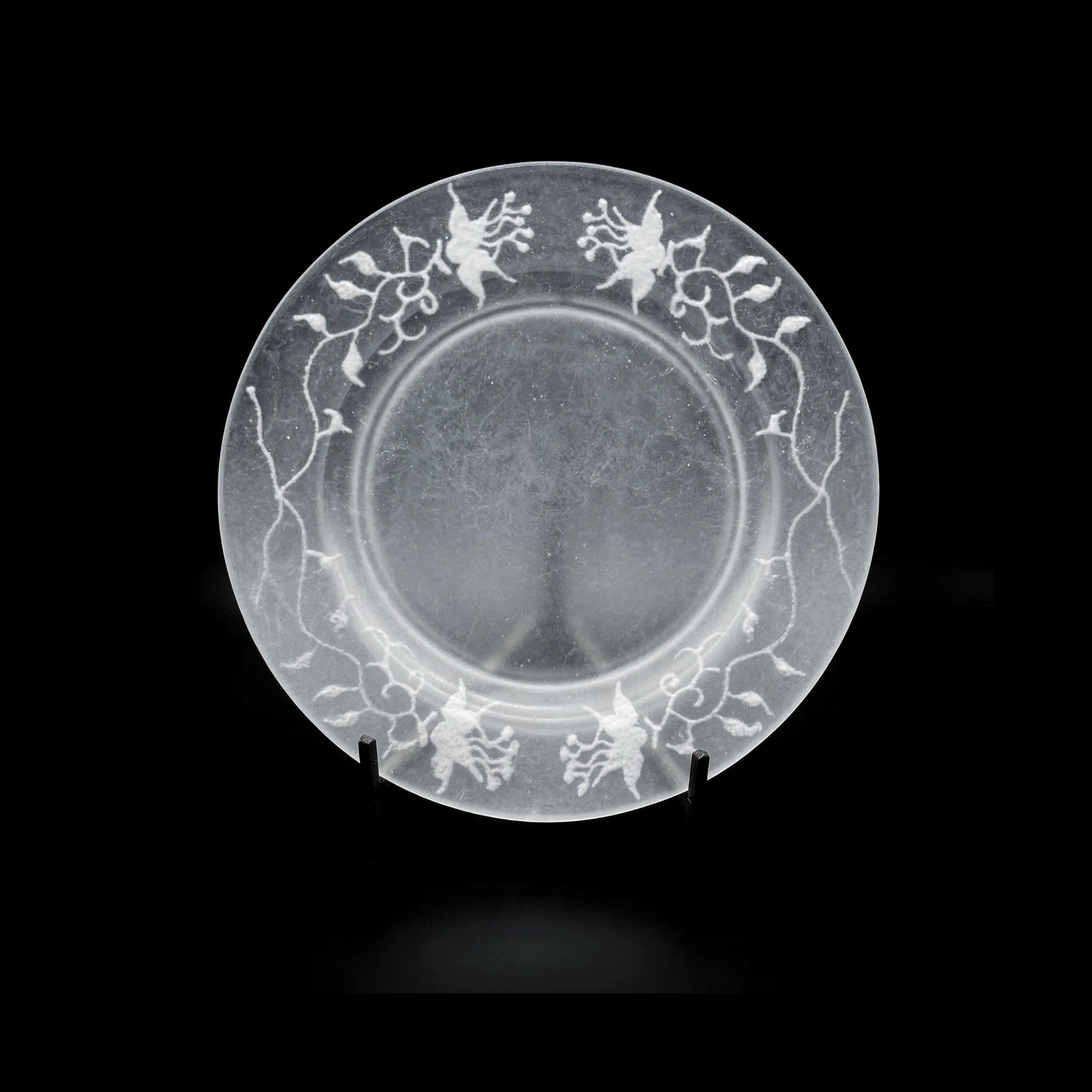  guAi Studio FROSTED GLASS PATE DE VERRE PLATE 03 |  TROVE & TONE