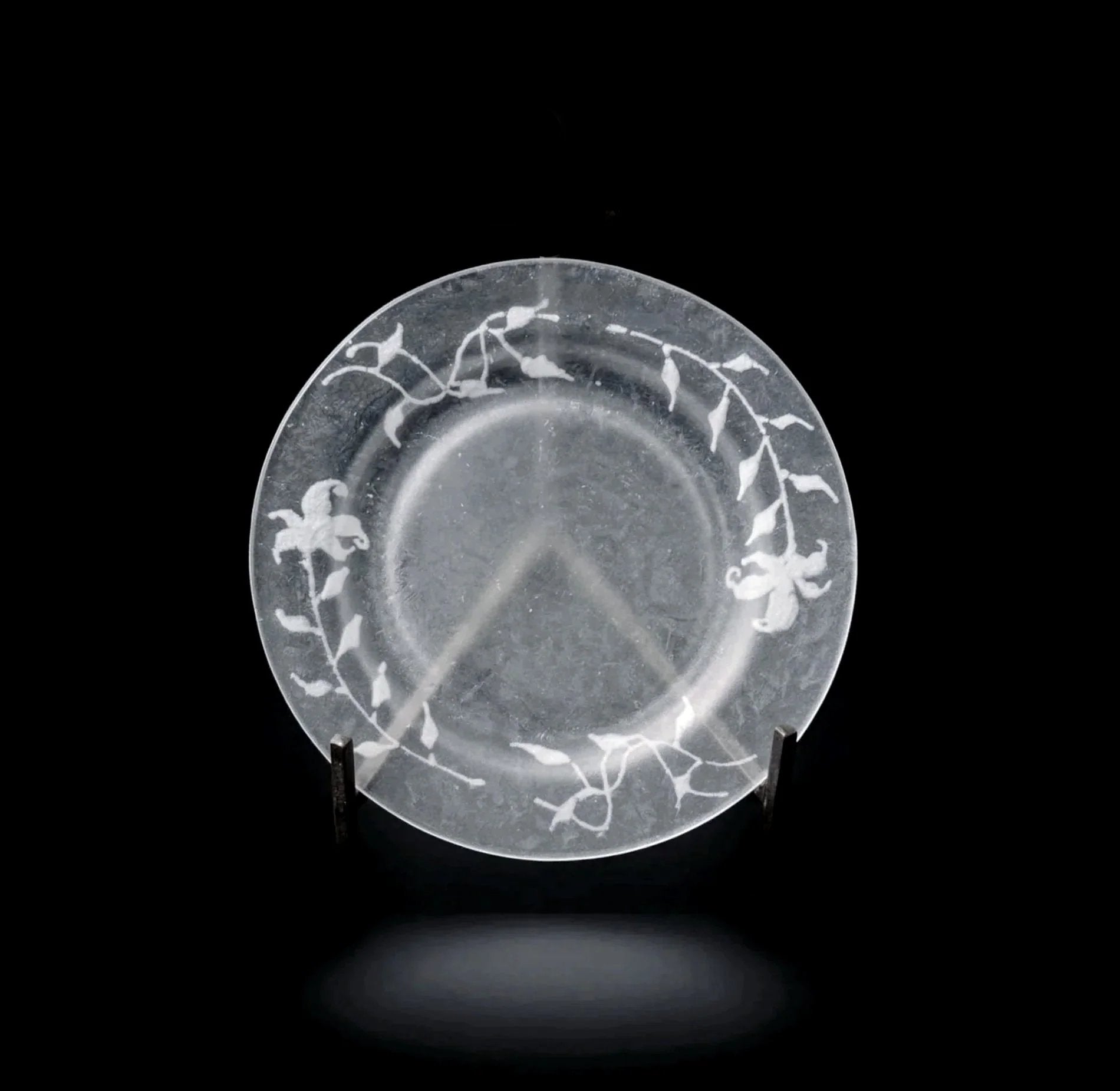  guAi Studio FROSTED GLASS PATE DE VERRE PLATE 04 |  TROVE & TONE