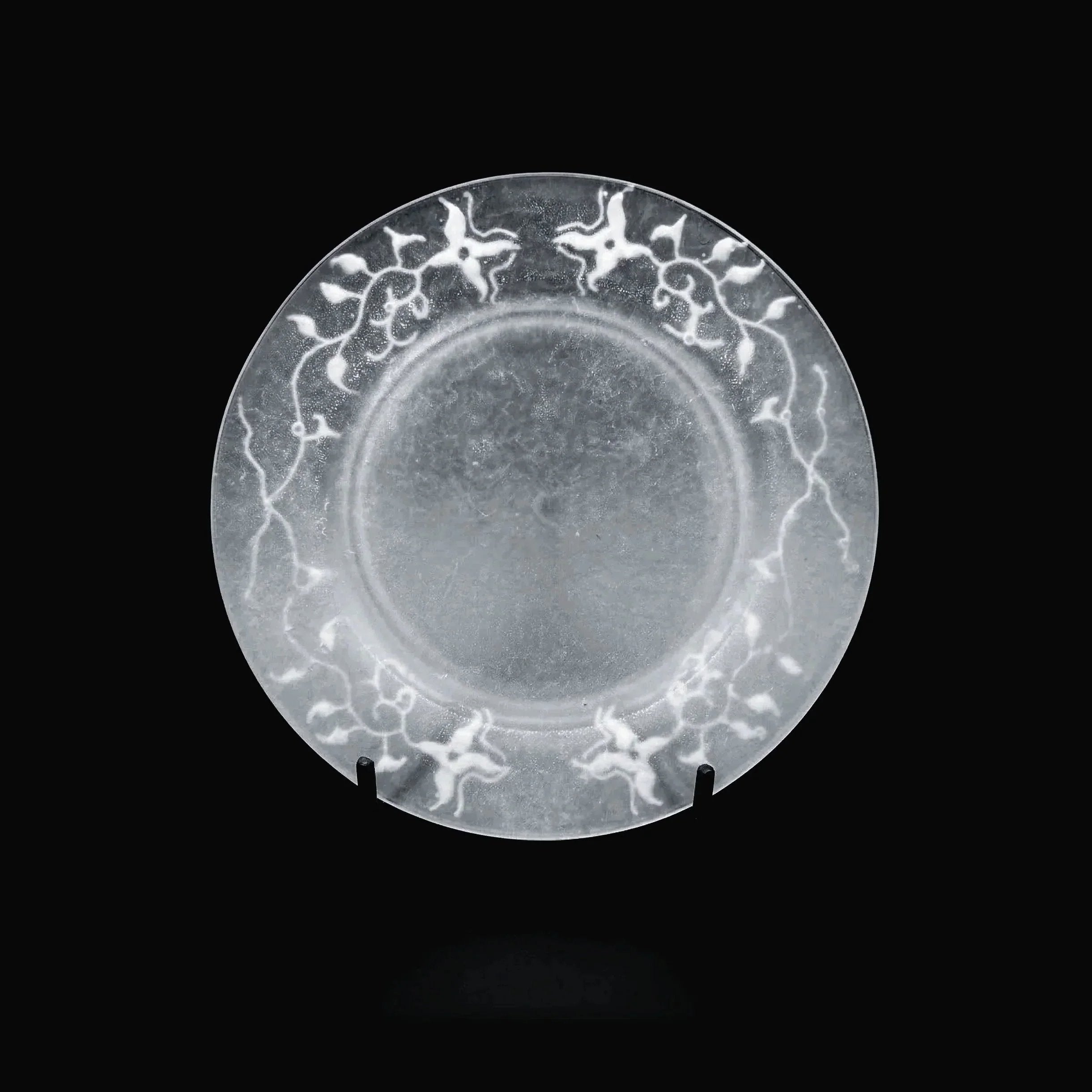  guAi Studio FROSTED GLASS PATE DE VERRE PLATE 05 |  TROVE & TONE
