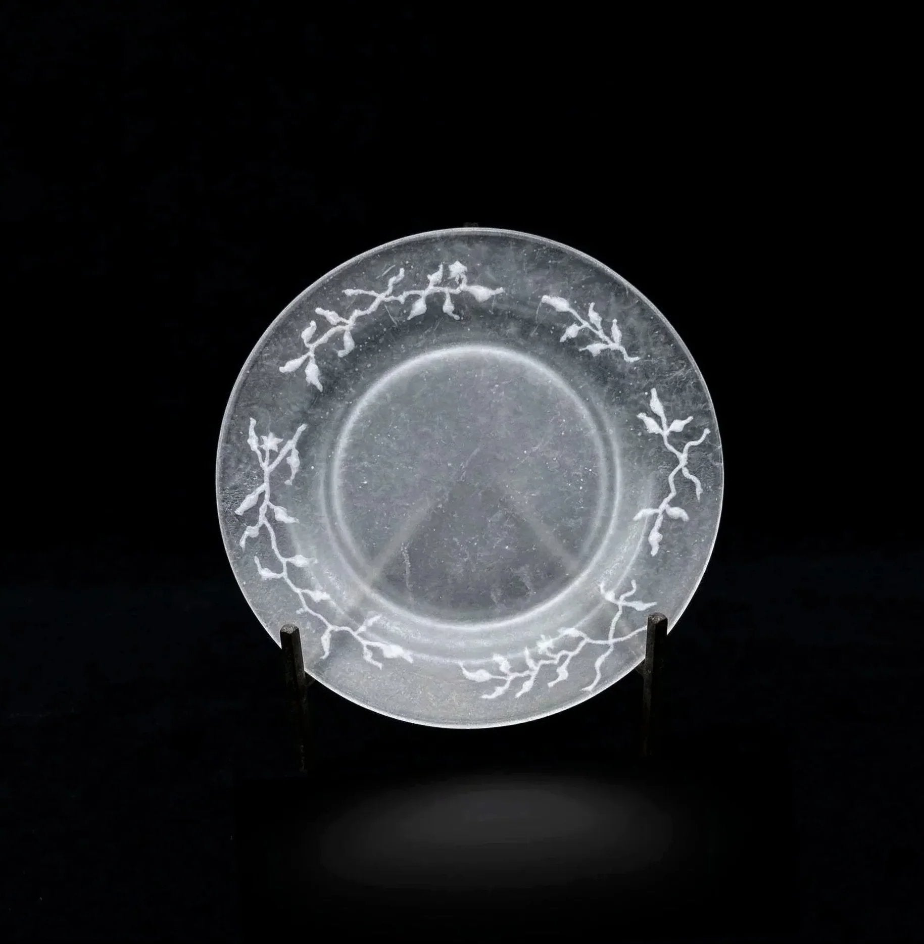  guAi Studio FROSTED GLASS PATE DE VERRE PLATE 08 |  TROVE & TONE