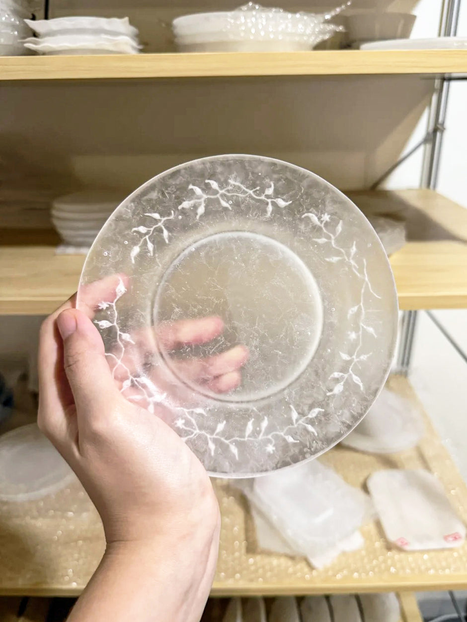  guAi Studio FROSTED GLASS PATE DE VERRE PLATE 08 |  TROVE & TONE