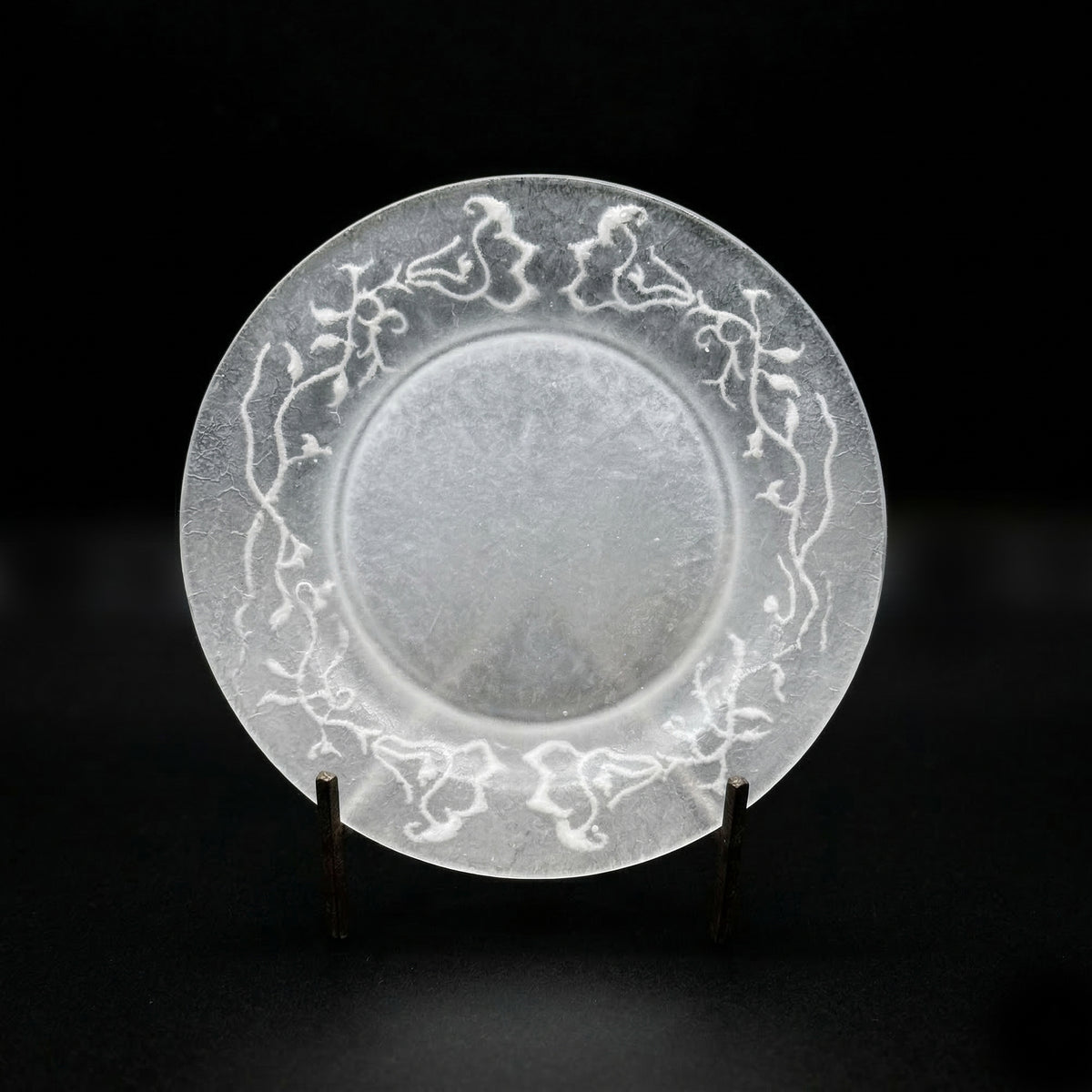  guAi Studio FROSTED GLASS PATE DE VERRE PLATE 09 |  TROVE & TONE