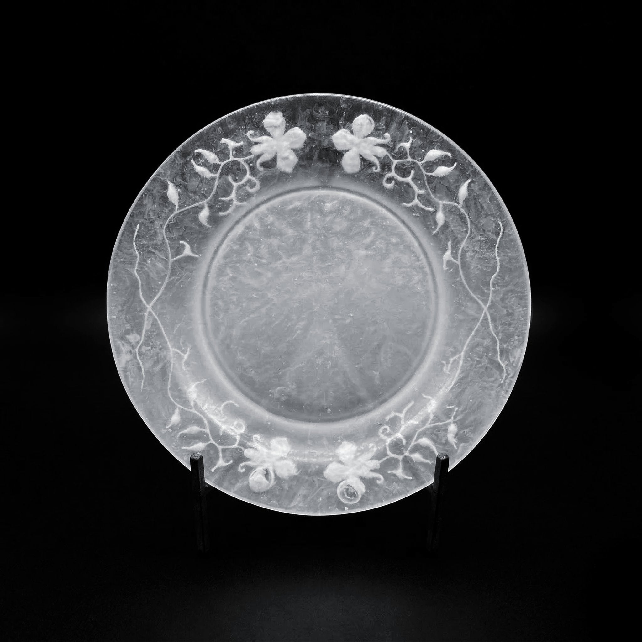  guAi Studio FROSTED GLASS PATE DE VERRE PLATE 10 |  TROVE & TONE