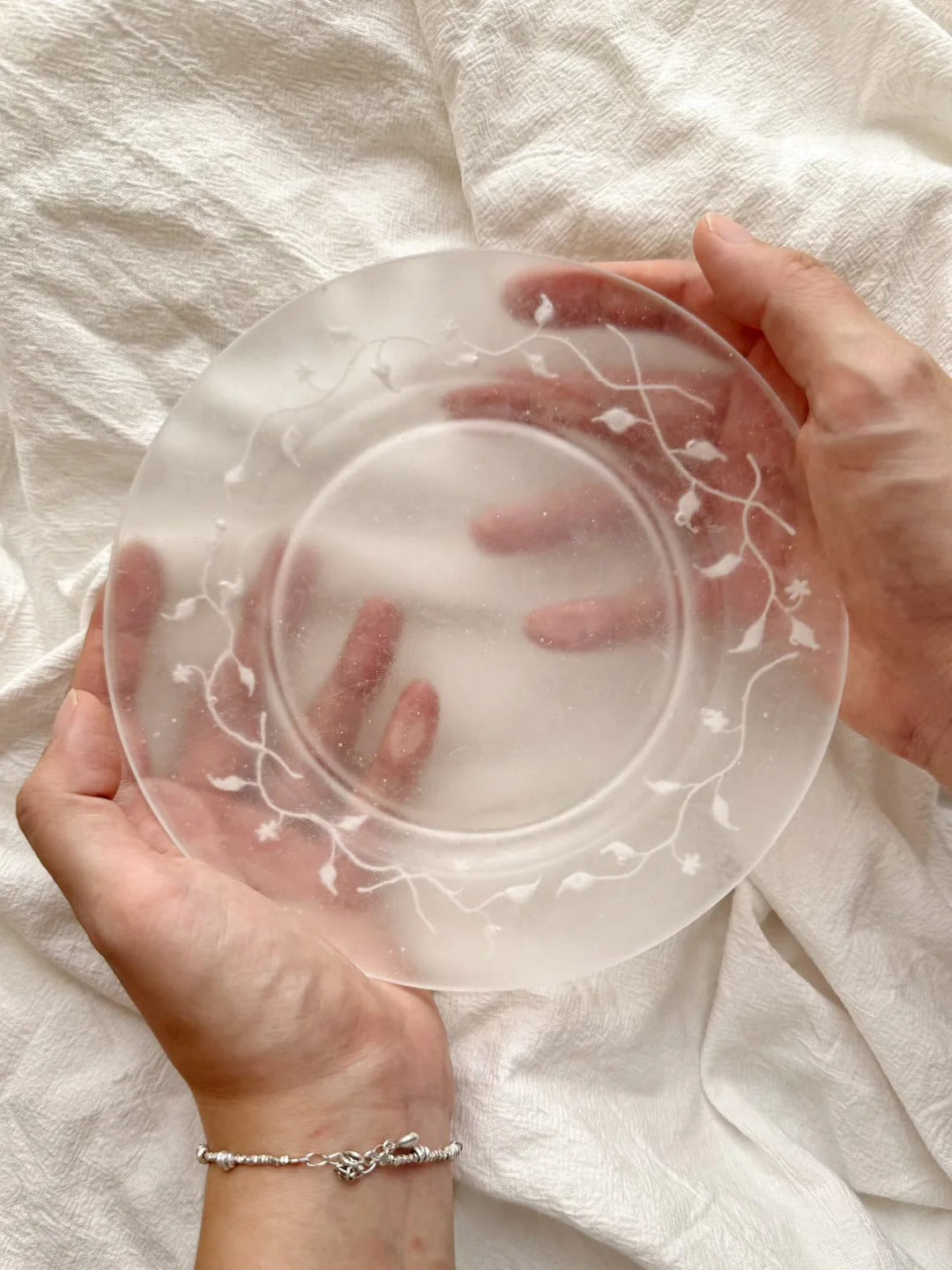  guAi Studio FROSTED GLASS PATE DE VERRE PLATE 11 |  TROVE & TONE