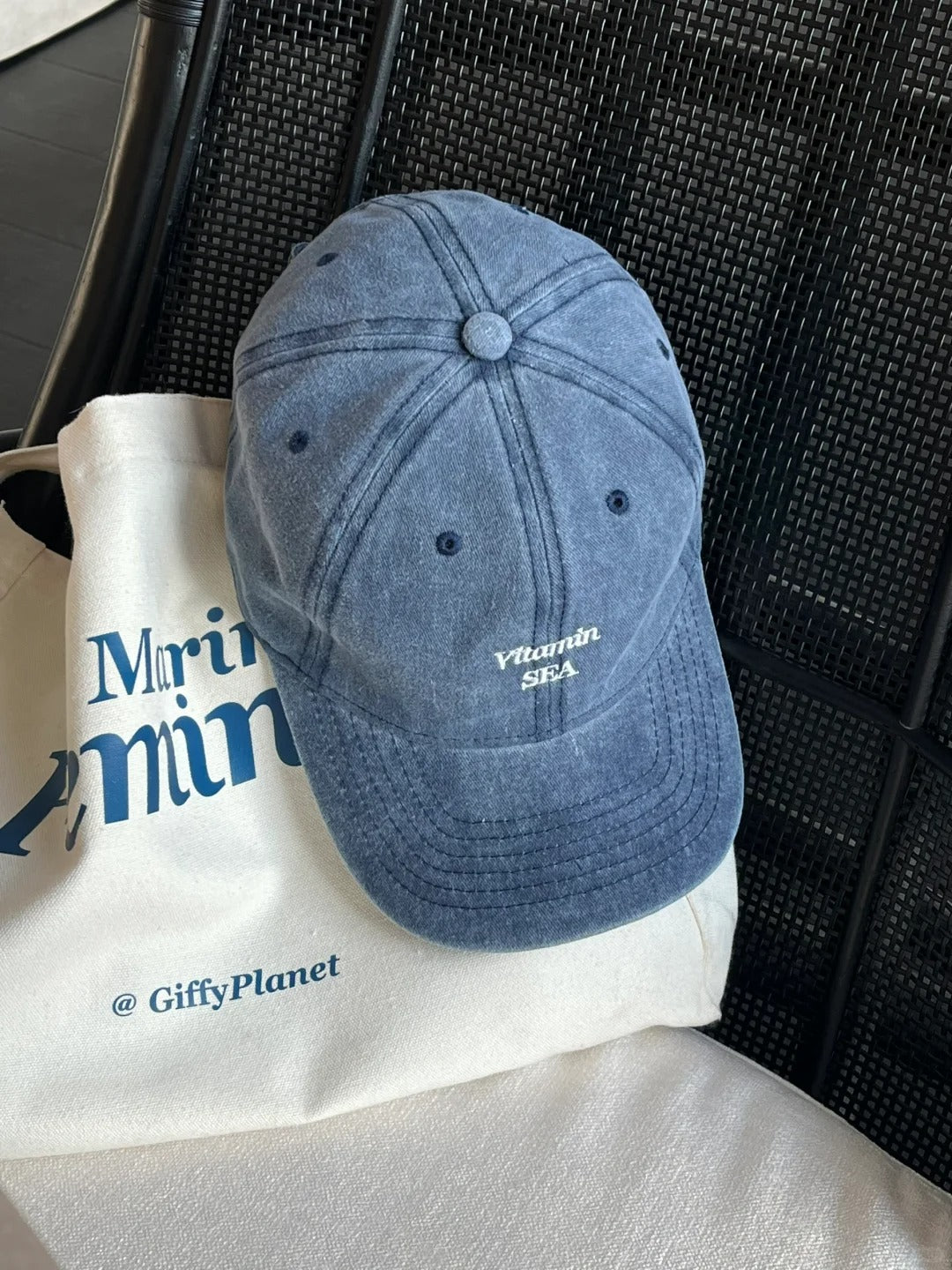 TROVE & TONE VITAMIN SEA BLUE CAP  |  TROVE & TONE