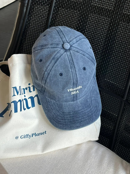TROVE & TONE VITAMIN SEA BLUE CAP  |  TROVE & TONE