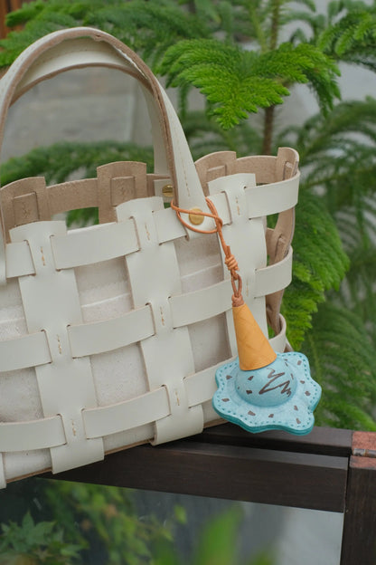  ChengTian HANDMADE LEATHER ICE CREAM CHARM |  TROVE & TONE
