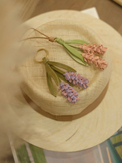  ChengTian HANDMADE LEATHER LAVENDER CHARM |  TROVE & TONE