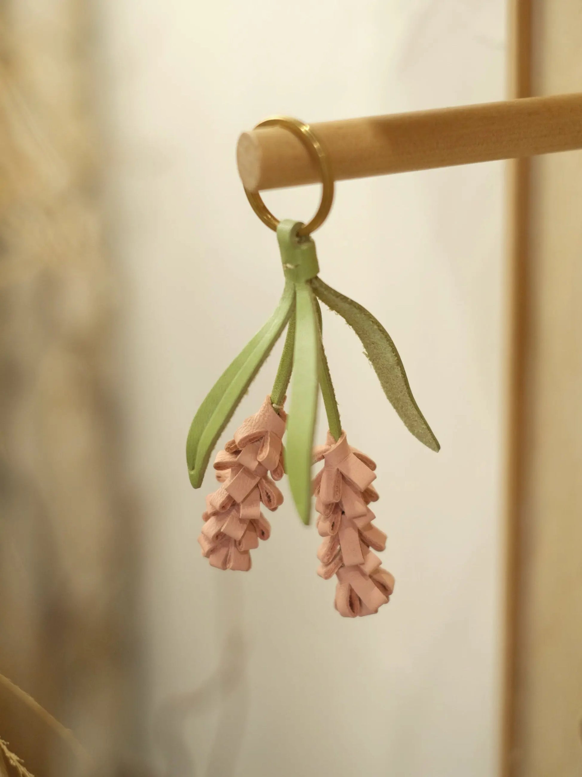  ChengTian HANDMADE LEATHER LAVENDER CHARM |  TROVE & TONE