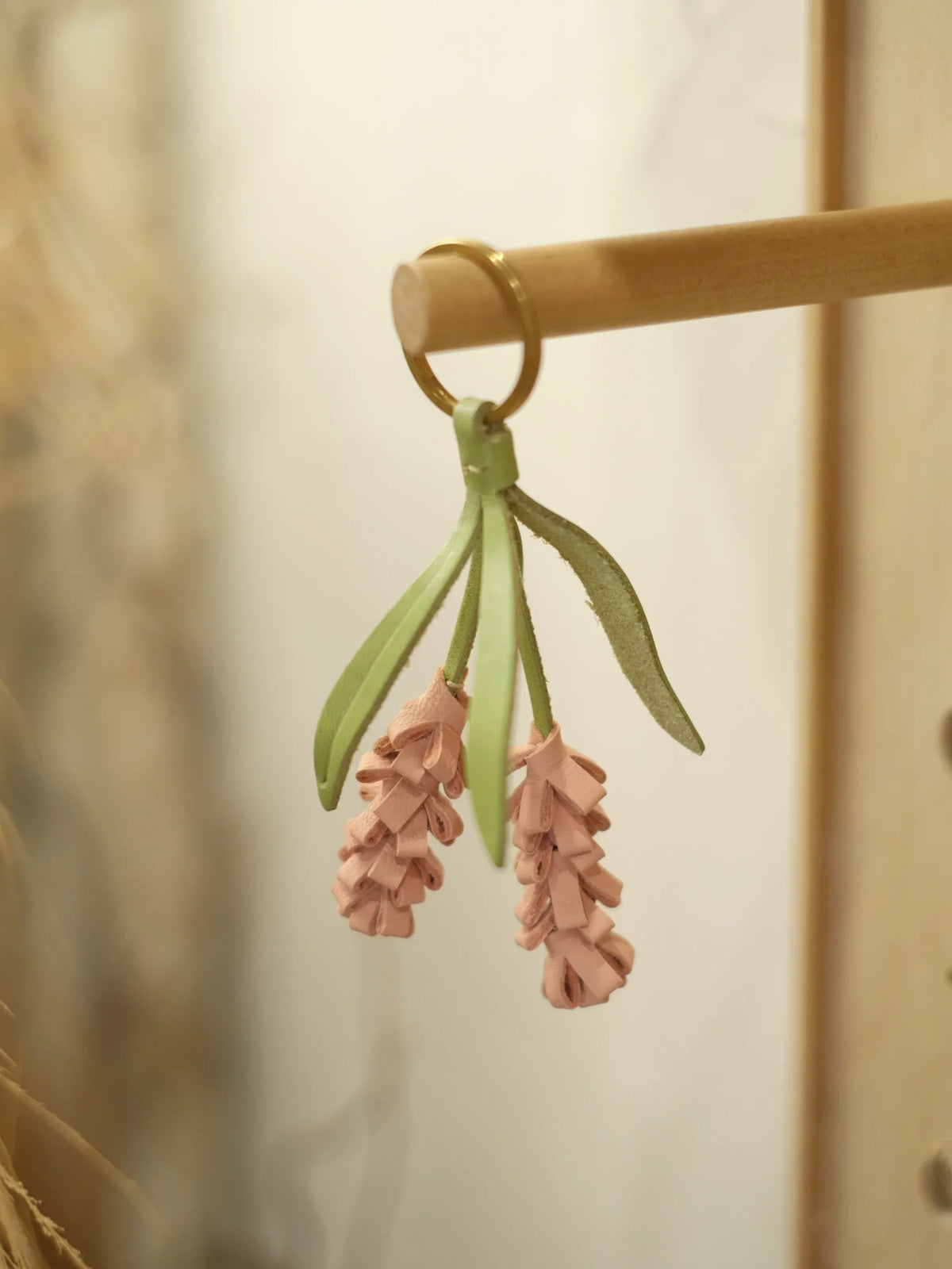  ChengTian HANDMADE LEATHER LAVENDER CHARM |  TROVE & TONE