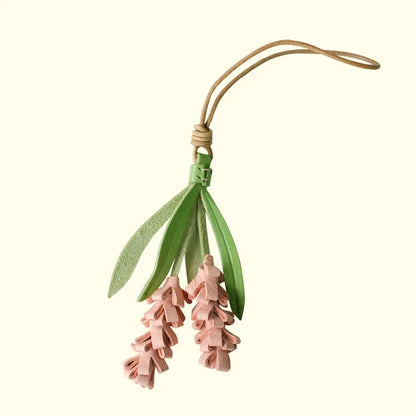  ChengTian HANDMADE LEATHER LAVENDER CHARM |  TROVE & TONE