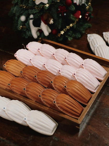  ChengTian HANDMADE LEATHER MADELEINE CHARM & FOB CASE |  TROVE & TONE
