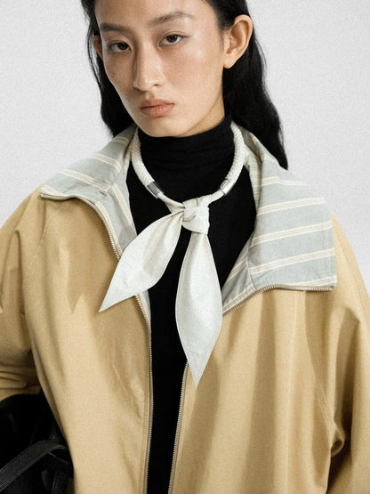  Limb WOVEN LAMBSKIN SCARF NECKLACE |  TROVE & TONE