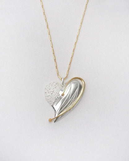  Limb ASYMMETRICAL MOLTEN HEART NECKLACE |  TROVE & TONE