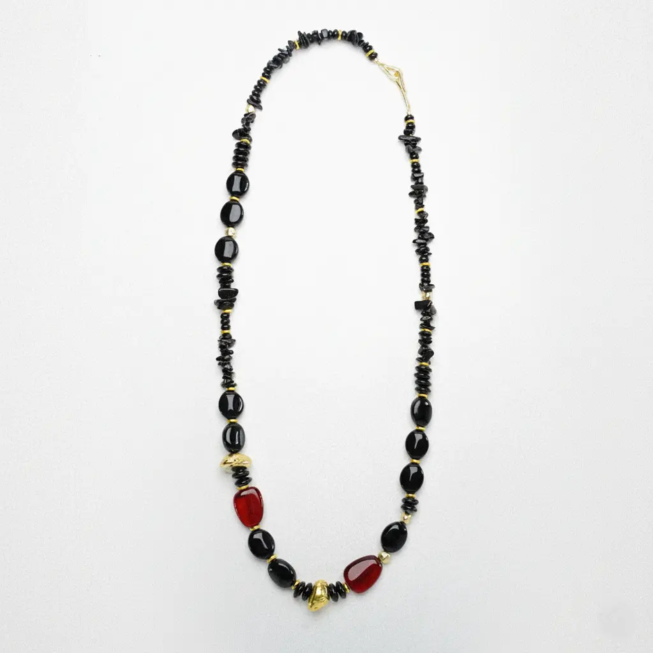 HIPPIE SPIRIT LONG BEAD NECKLACE