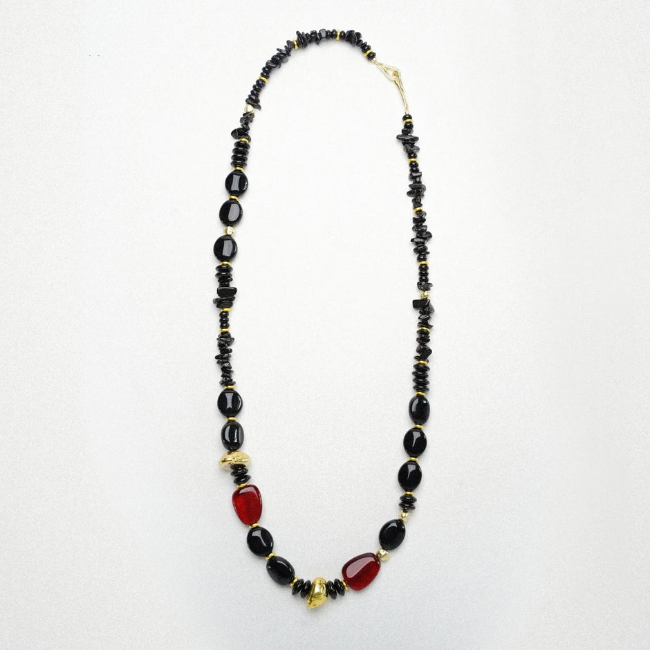  Limb IRREGULAR MIXED BEADED NECKLACE |  TROVE & TONE