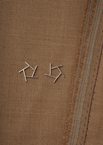  WANYEE CRAFT ICE CRACKLE LINEAR STAR STUDS |  TROVE & TONE
