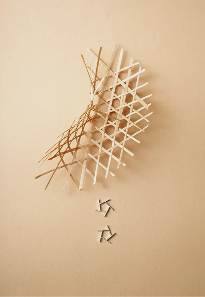  WANYEE CRAFT ICE CRACKLE LINEAR STAR STUDS |  TROVE & TONE