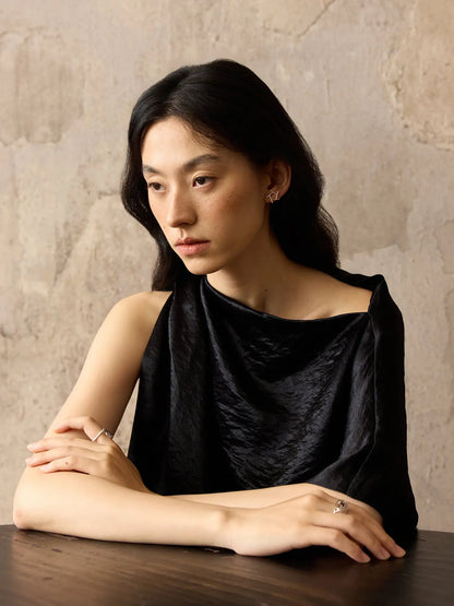  WANYEE CRAFT ICE CRACKLE LINEAR STAR STUDS |  TROVE & TONE