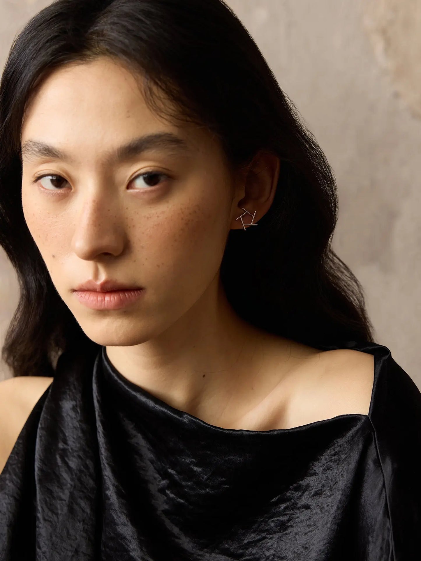  WANYEE CRAFT ICE CRACKLE LINEAR STAR STUDS |  TROVE & TONE