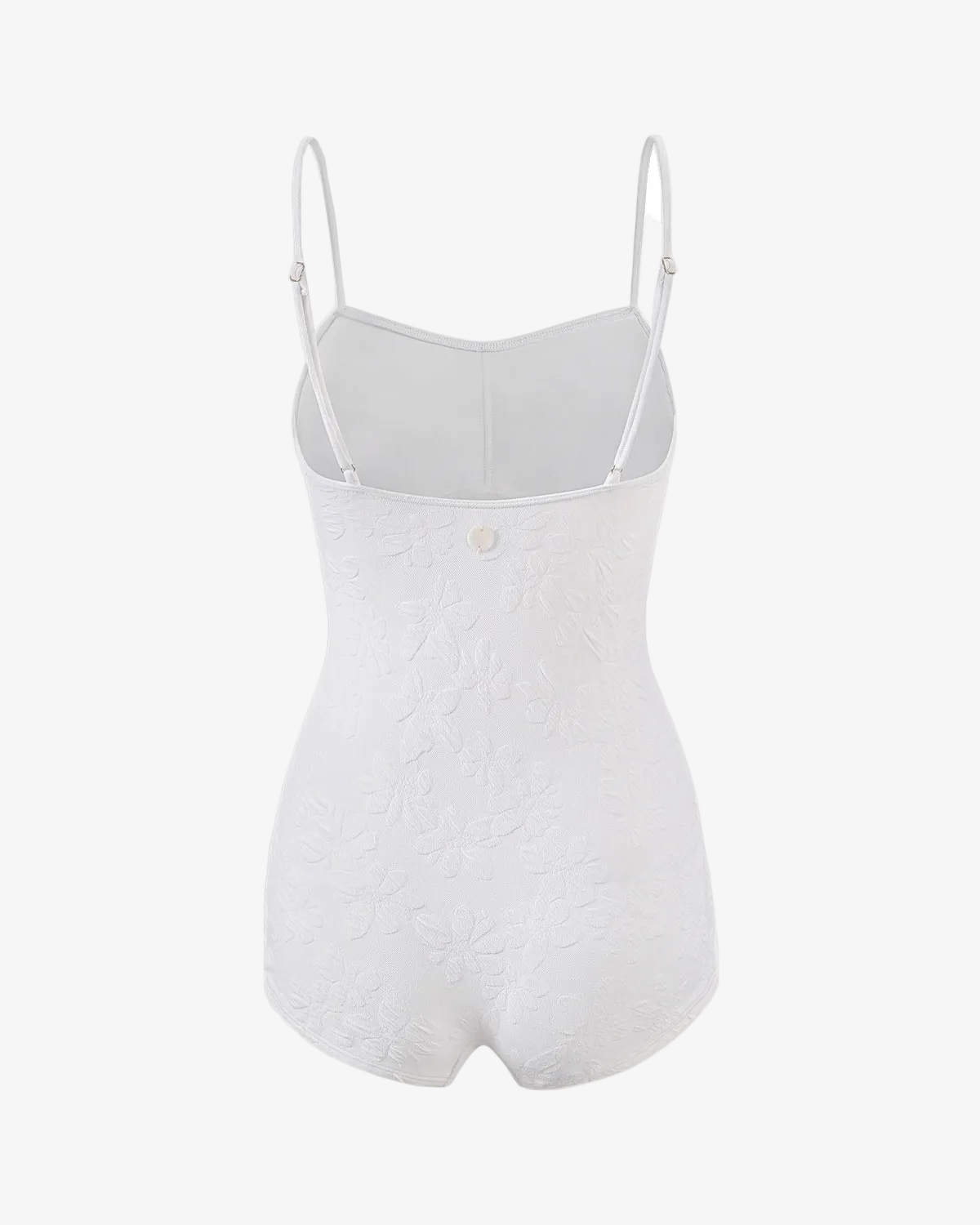 Wavvves FLORAL TEXTURE SQUARE-LEG ONE-PIECE SWIMSUIT  |  TROVE & TONE