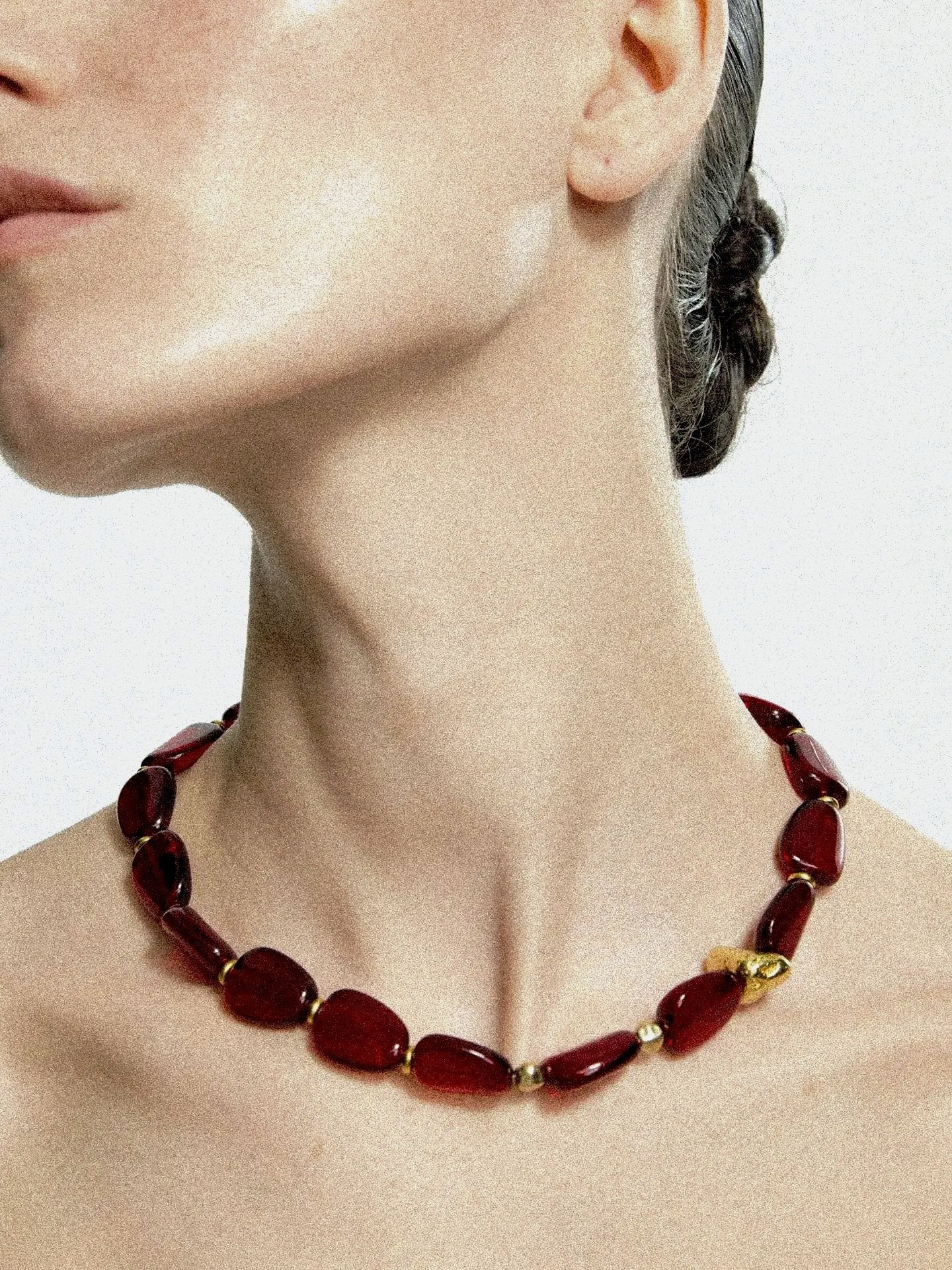  Limb CZECH GLASS BEADED NECKLACE |  TROVE & TONE