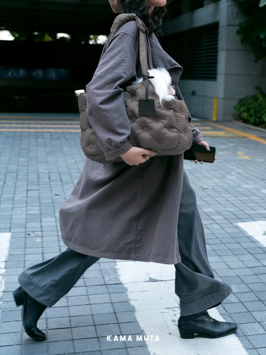 AIRY PUFFER PET CARRIER BAG