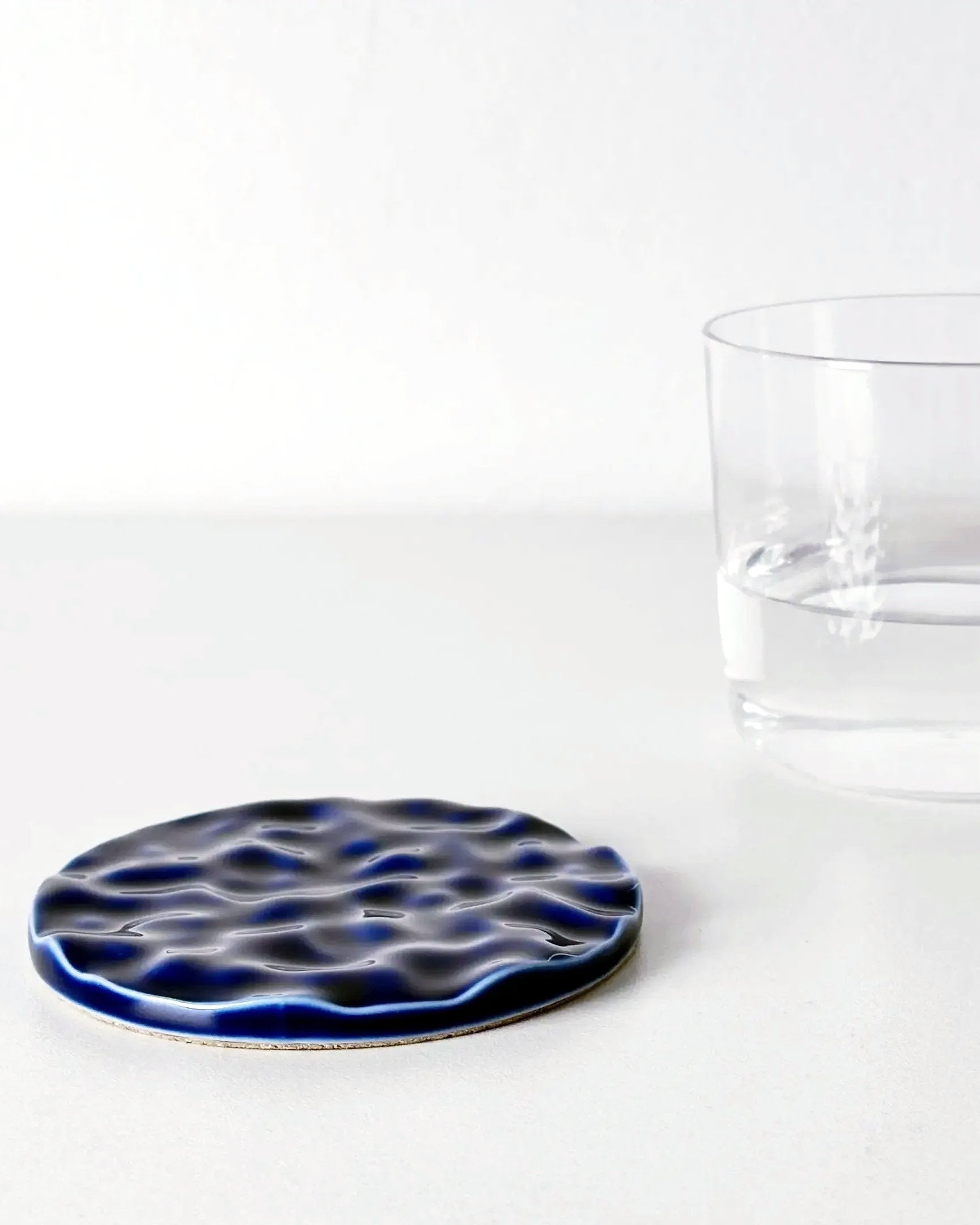  StudioRan LAKE 01 ROUND CERAMIC COASTERS |  TROVE & TONE