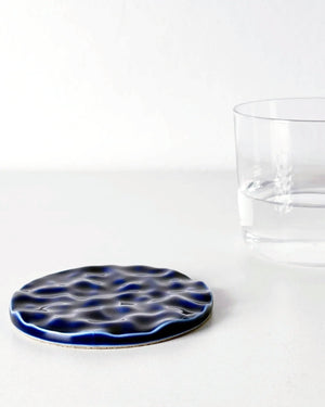  StudioRan LAKE 01 ROUND CERAMIC COASTERS |  TROVE & TONE