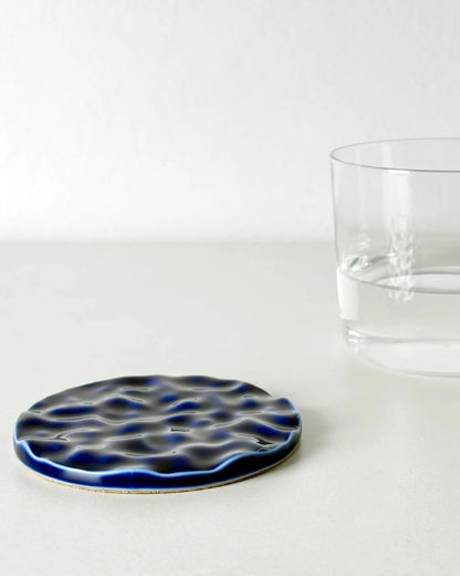  StudioRan LAKE 01 ROUND CERAMIC COASTERS |  TROVE & TONE